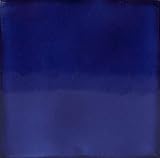 Cerames- Dark Blue Marquez Mexicano Mexican Solid Color Tiles backsplash 4x4 | Pack of 90 Handmade T