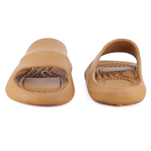 Image of FLITE FL-2015 Olive Sliders for Men - Comfortable & Durable Footwear