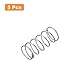 QUARKZMAN 5 Stück Druckfeder, 0.5 x 7 x 15 mm Druckfedern Feder Federn Zugfeder Zugfedern Spring Spiralfeder Spiralfedern Sprungfeder Stahlfeder 304 Edelstahl, Silber