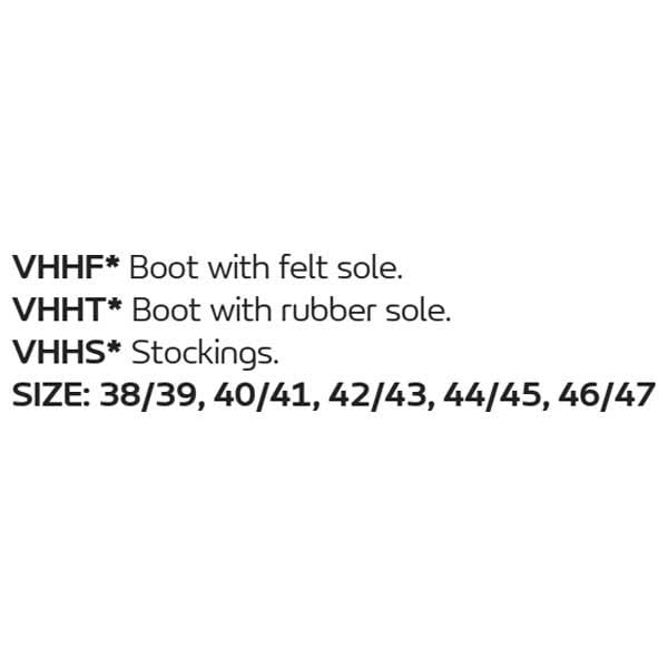 HART FISHING VHHS40/41 Vadeador Hart Hydrik Calcetin-talla40/41 per pescatori, costruito per prestazioni di pesca affidabili