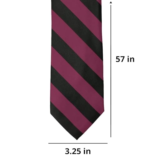 Image of tiemart Men's Striped Tie Standard Length