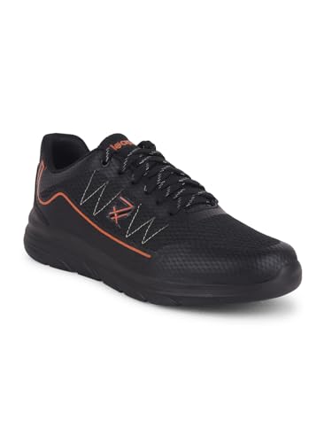 Image of Liberty LEAP7X ZIGGY-1E Sports Shoes for Men with Mesh Upper | EVA Sole Lacing Running Shoes | Memory Foam Insole | Walking, Gym, Outdoor Wear | Quick-Wear Elastic Laces | Comfortable Footbed