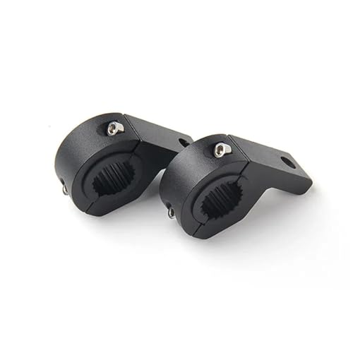 Soporte para faro delantero de motocicleta metálico de alta resistencia de 19 mm a 26 mm