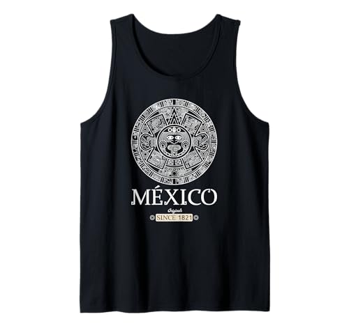Cultura e Historia Mexicana - México Calendario Maya Azteca Camiseta sin Mangas