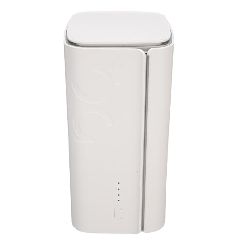 Goshyda Router 5G CPE z kartą Karty SIM, NSA SA 4,67 Gb / S Szybki Podwójny Router Wi -Fi 6 do Domowego Biura Internetowego Routera Internetowego (Wtyczka UE 110-240V)