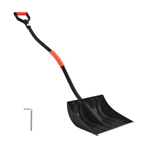 VEVOR Pelle à Neige Ergonomique pour allée, en Plastique, 42 cm de Large, Pelle de Nettoyage de Neige avec poignées en D, Grande capacité, Outil de déneigement léger pour Jardin, Voiture, Camping – vue 9
