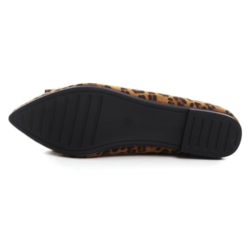 Image of SAILING LU Women's Bow-Knot Pointed Toe Ballet Flats