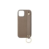 【BONAVENTURA】 (for iPhone16) ハンドル付き バックカバーケース （ゴールド）[エトープ]イタリアンレザー 本革 プレゼント ギフト BWHTG16-ET