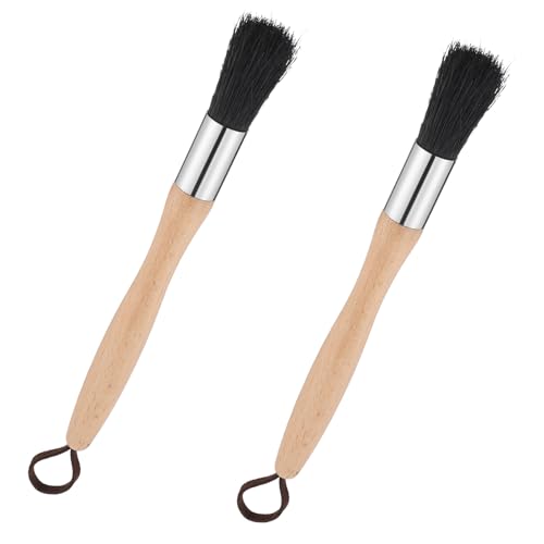 Eldraqth 2pcs Parts Cleaning Brush Engine Cleaning Brushes Home and Auto Use Parts Cleaner Brush for Clean Motors Metal Part Machinery Automotive Detail Brushes