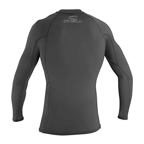 Image of O'Neill Men's Basic Skins Long Sleeve Rashguard, UPF 50+ Sun and Rash Protection for Surfing and All Outdoor Activities