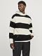 JACK & JONES Male Kapuzenpullover Gestreift Kapuzenpullover