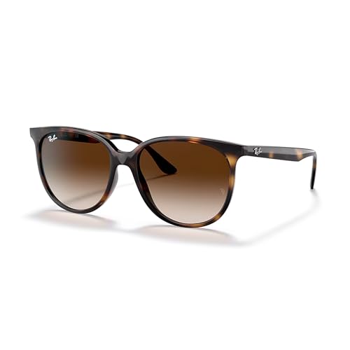 Ray-Ban RB4378 710/13 54MM Havana/Plastic Lens Brown Gradient Square Sunglasses for Women...