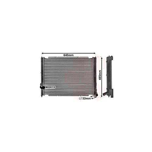 VAN WEZEL 58002034 Kühler, Motorkühlung : Amazon.de: Auto & Motorrad