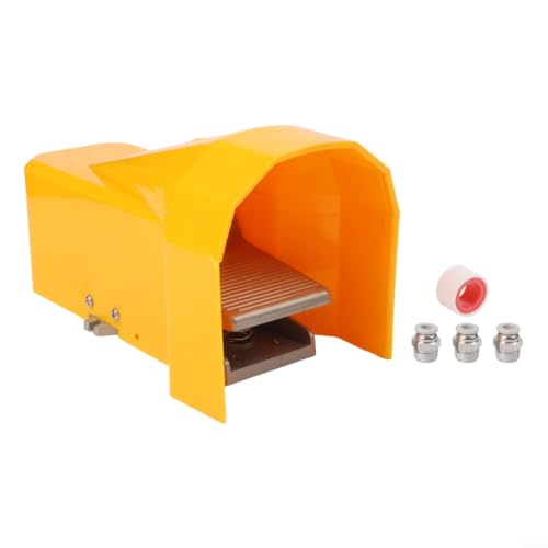 Interruptor de pie neumático 4F210-08LG de aluminio resistente para fluidos 2