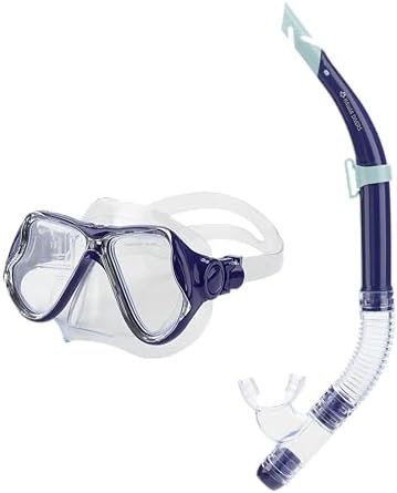 Hawaii Divers Manta Ray Adult Snorkeling Combo, Purple, One Size
