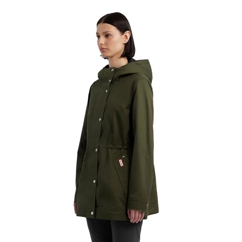 Hunter Women's Adela Cotton Canvas Rain Jacket2