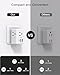 Switzerland Travel Plug Adapter, Swiss Outlet Adapter with 3 Outlets 3 USB Charging Ports(1 USB C), Type J Power Adapter, Travel Essentials US to Switzerland, Rwanda, Liechtenstein