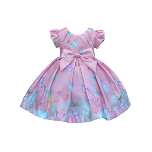 Image of Niren Enterprise Multipatteren Baby Girl's Knee Length Frocks with Digital Prints