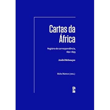Capa do livro Cartas da África: Registro de correspondência, 1891-1893