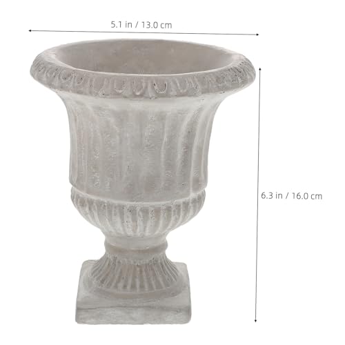 Vase en ciment pour plantes vertes et boutures de maison - 3
