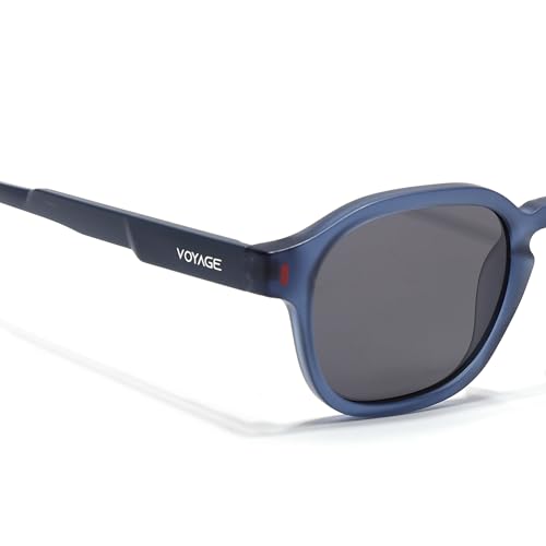Image of Voyage Square UV Protected & Polarized Sunglasses for Men & Women