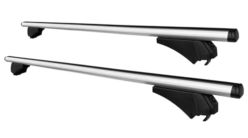 SUSY SHOP Barre Portapacchi Portatutto Universali Per Auto Con Rails Chiusi o...