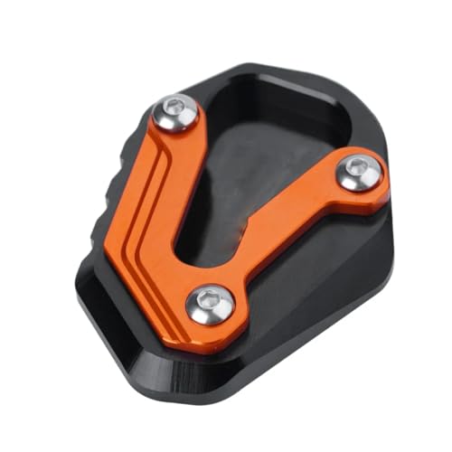 Puoersh Motorrad Ständer Unterlage für KTM Duke 790 2020-2025, CNC-Motorradhalterung Fußseitenhalterung Vergrößertes Plattenpolster