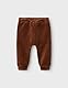 NAME IT Unisex Baby Nbnnalwin Vel Pant Stoffhose, Pecan Pie, 68 EU