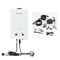 GASLAND Outdoors Propane Tankless Water Heater BS264-2.64GPM Instant Hot Water Heater for Cabin, RV, Easy to Install,