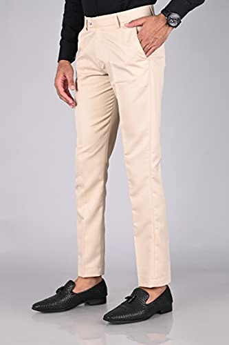 Image of Formal Pants for Men | Men's Slim fit Formal Pant Combo | Non Stretchable Trouser | Office wear Trousers