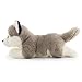 Husky Stuffed Animal, 16'' Soft Dog Plush Handmade, Cuddly and Realistic Stuffed Animals for Boys and Girls, Huggable and Washable, Husky Gifts for Kids, Friends, Birthday Xmas Gifts for Grandkids