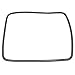 Price comparison product image Spares2go Door Seal Gasket for Neff Cooker Oven (475mm x 380mm)