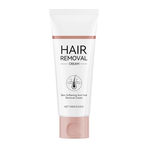 Crema depilatoria sin dolor, cuidado corporal suave, gel depilatorio indoloro, fórmula suave, cepillo de silicona incluido, 120 ml, ideal para rutinas de cuidado corporal en casa o mientras viajas