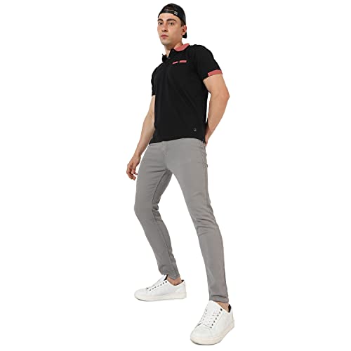 Image of Campus Sutra Men's Cotton Regular Fit T-Shirt
