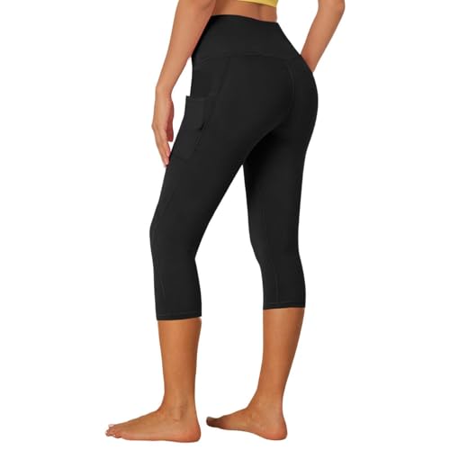Pantalon sport ajusté taille haute effet push-up et gainant avec poches pratiques