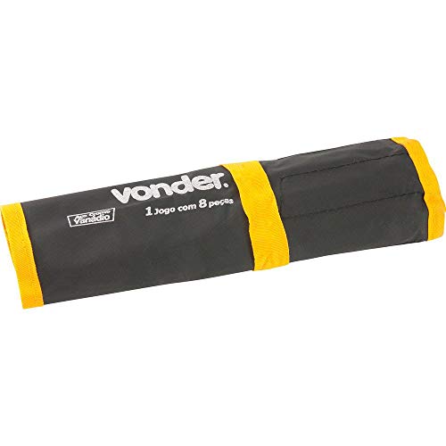 Jogo de Chaves Fixas 6 mm a 22 mm Cromadas, VONDER, VDER