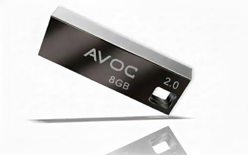 Image of AVOC HIGH Speed Metal USB 3.0 Flash Drive - High Read Speeds up to 15MB /s & Write Speeds up to 10MB /s - Ideal for Data Transfer & Storage - (AVOCPD /F02) (4, GB)