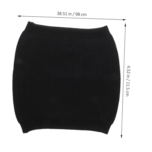 Faja térmica de cintura para mujer y hombre, color negro miniatura 4