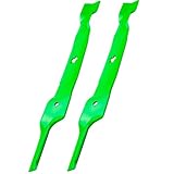 JSXDNWYJ 21547175 21547174 (Heavy Duty Mulching) Mower Blade, Compatible with Ar iens Tractor Gear Hydro 42 Inch Deck(2pack)