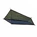 NIZUUONE Camping Tent, Ligthweight 40D Yarn 210D Oxford Cloth Breathable Tent for Summer Outdoor Adventures (Black)