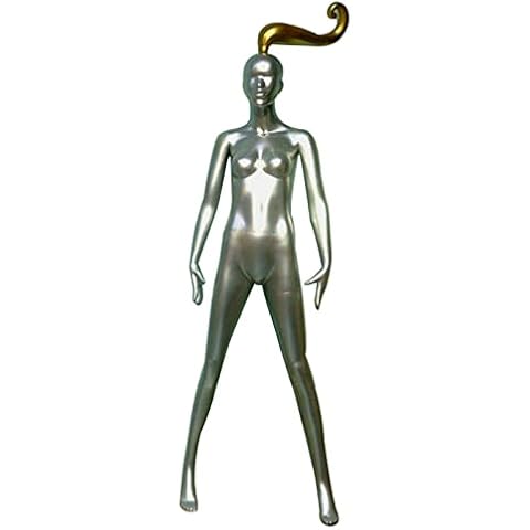LJHU Mannequin Female Silver Mannequin Cover