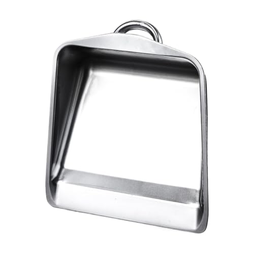 Sartén para polvo de metal, herramienta de limpieza de mano | Accesorios duraderos para barredora durante la recogida del suelo de la cocina, la esquina del baño o el garaje - Colección de escombros