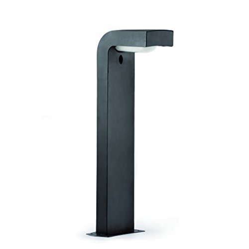 KLAMP BALIZA GRIS OSCURO 1xE27 15W H66 - Balise extérieure gris foncé