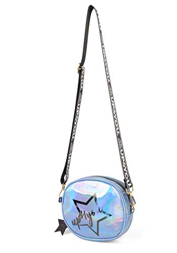 Bolsa transversal, UP4YOU, Azul, Feminina