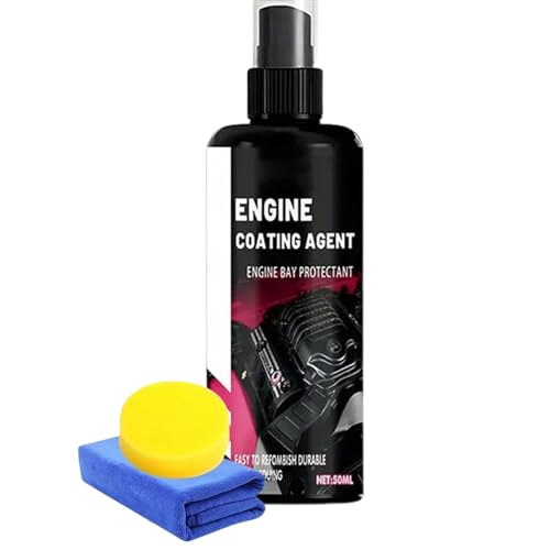 Smacchiatore Motori E Spray Sgrassante | 100 Ml Detergente Motore Auto Ad Alta Resistenza | Lucidante Auto Per Lavaggio Olio Motore Parti Esterne | Moto Camion Casa Vano