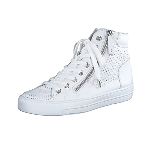 Paul Green Damen SUPER Soft Hightop-Pauls, Frauen High-Top Sneaker,Strassenschuhe,Freizeitschuhe,Turnschuhe,Laufschuhe,Weiß (White),39 EU / 6 UK Cover