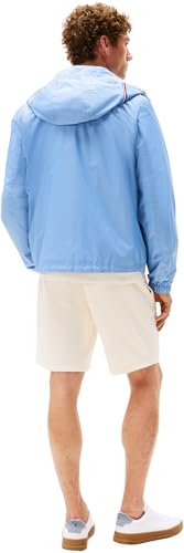 Tommy Hilfiger Herren Übergangsjacke Hooded mit Kapuze, Blau (Cloudy Blue), XL – Ansicht 2