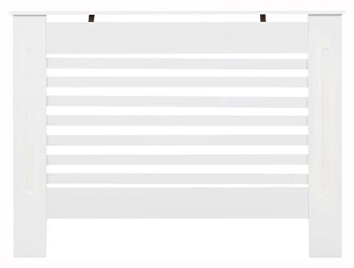 Heating Radiator Accessory, Radiator Cover White 44.1\"x7.5\"x32.1\" MDF