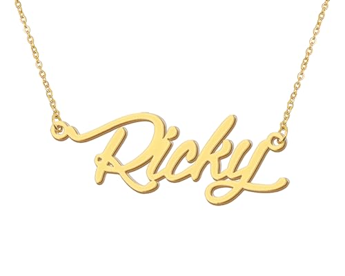 Aoloshow Personalized Name Necklace Custom Any Name Necklaces Jewelry for Womens New Mom Bridesmaid Gift