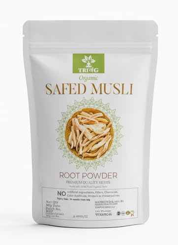 Image of Safed Musli, Ashwagandha, Kaunch, Shatavari Powder Combo - Herbal Supplement - 4 Items (100gm(eachPack))